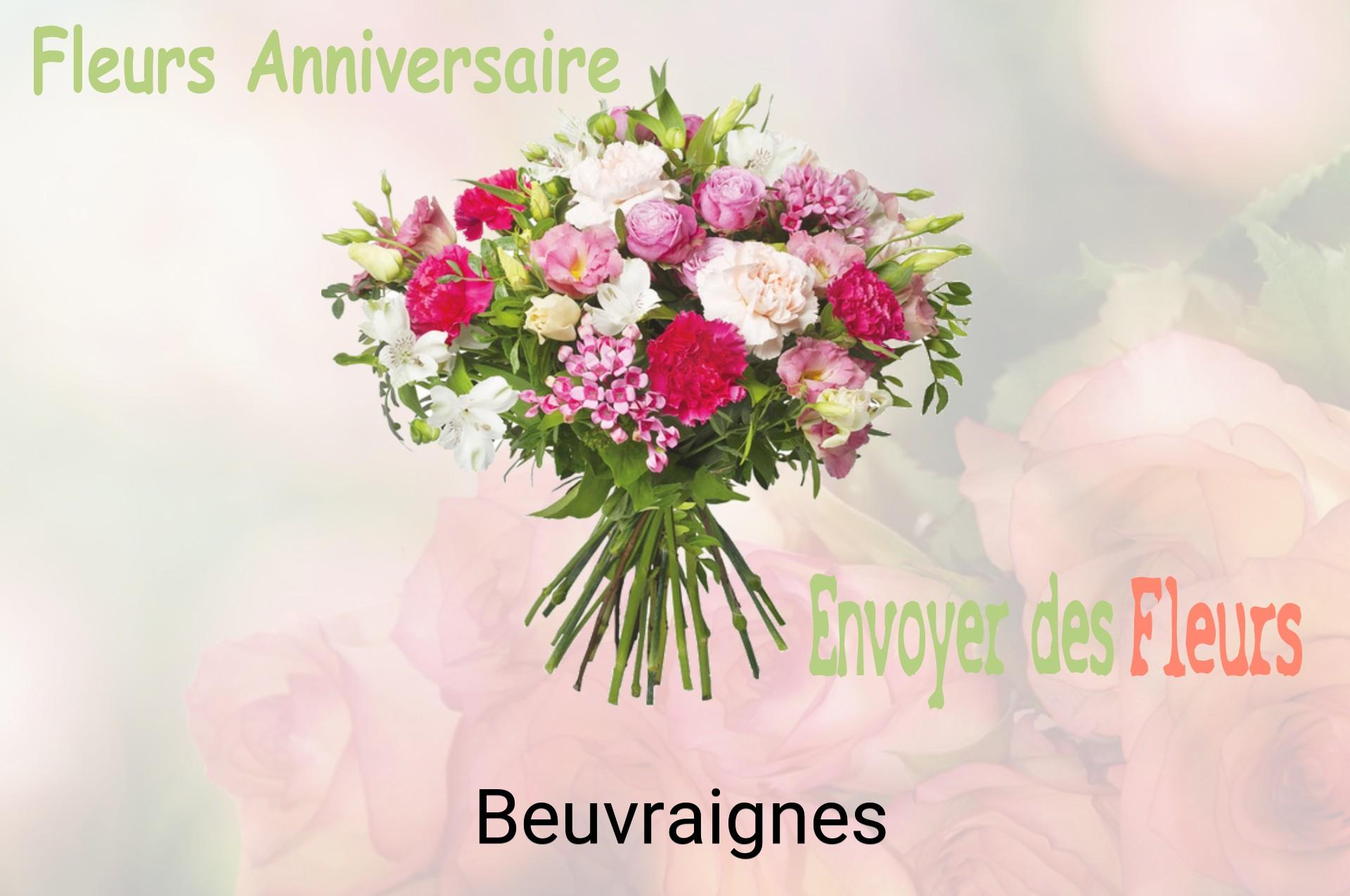 Bouquet de fleurs d’anniversaire livré à Beuvraignes