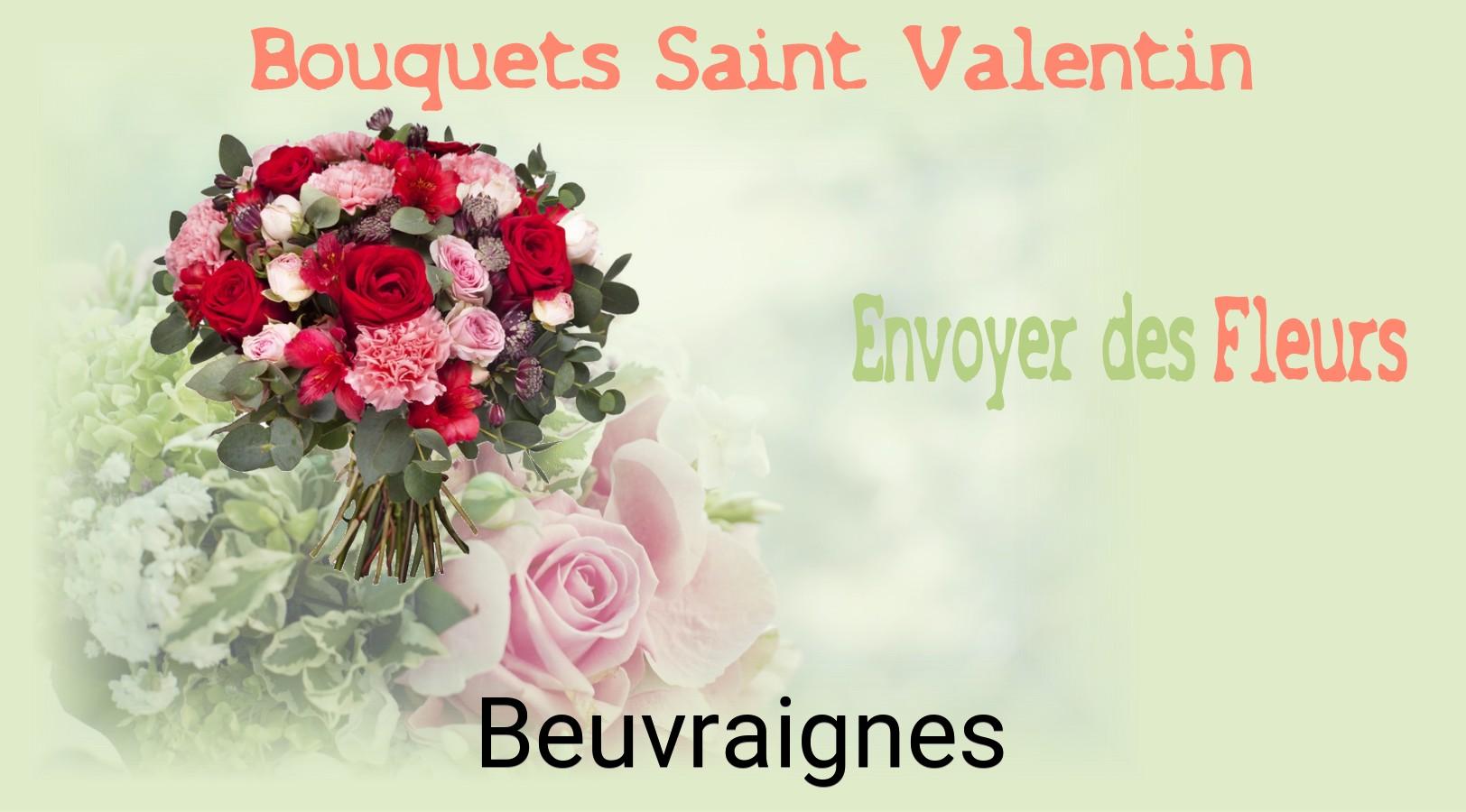 Roses de Saint-Valentin livrées à Beuvraignes
